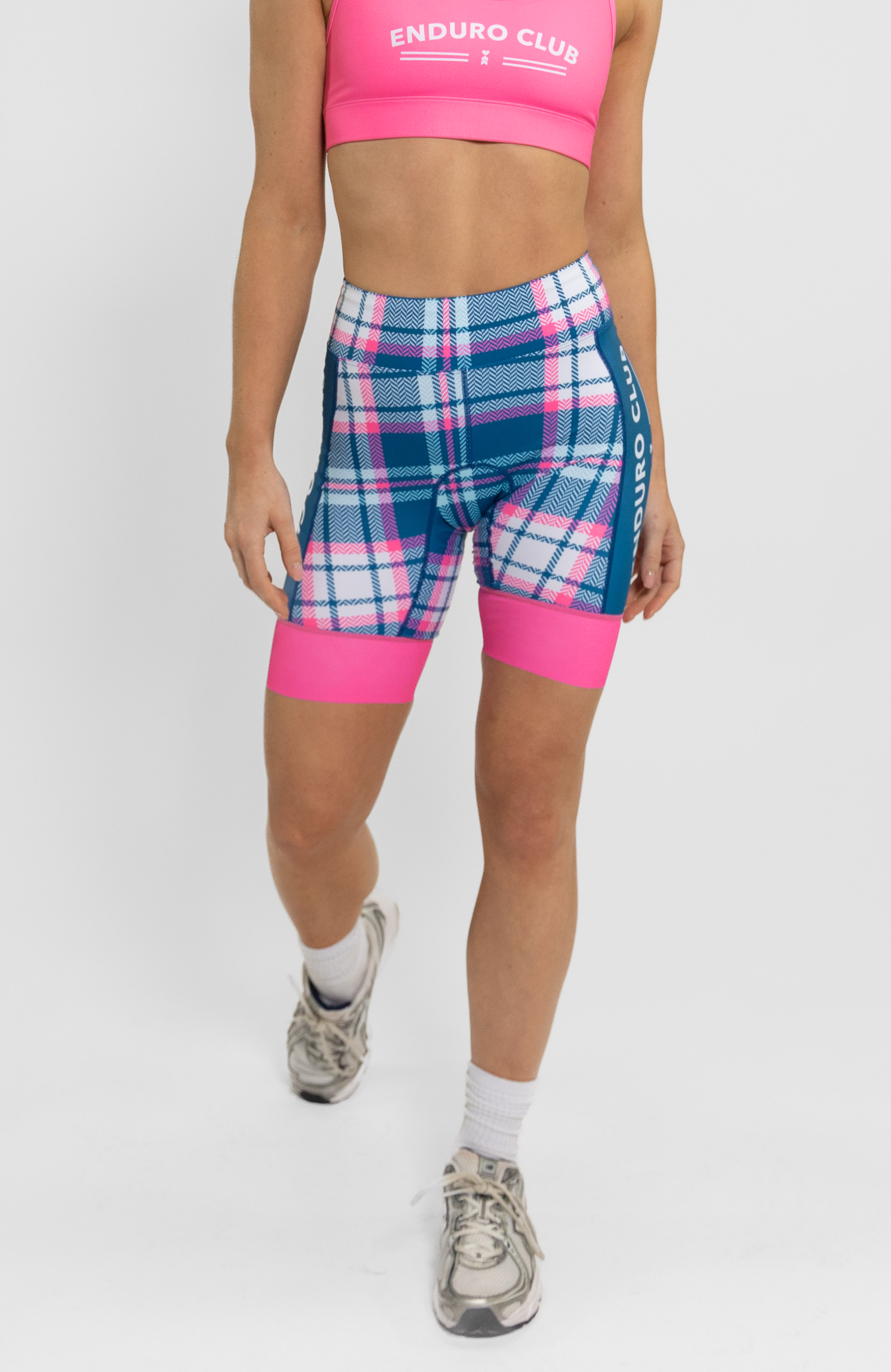 Coeur Sports 8 Inch Powerband Tri Short Women's 8" Triathlon Shorts in Enduro