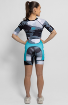 Coeur Sports Sleeved Tri Suit Sleeved Women's Trisuit in Wired