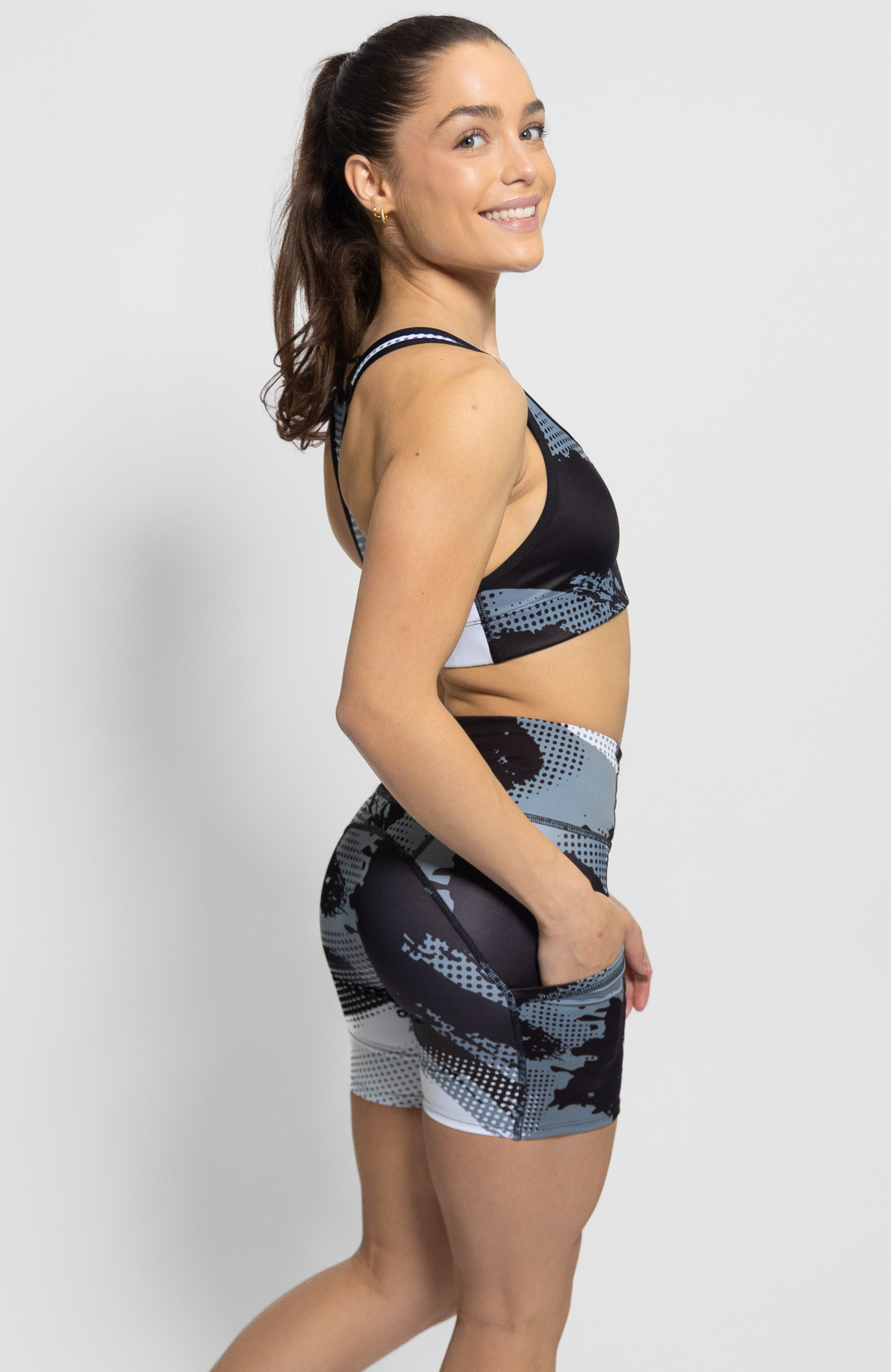 Coeur Sports Sports Bra Pocket Sports Bra in Wired
